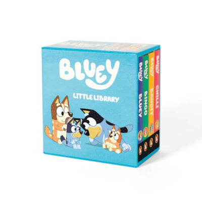 Bluey: Little Library 4-Book Box Set - Board book - VERY GOOD