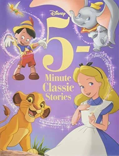 5-Minute Disney Classic Stories (5-Minute Stories) - Hardcover - VERY GOOD - image 2