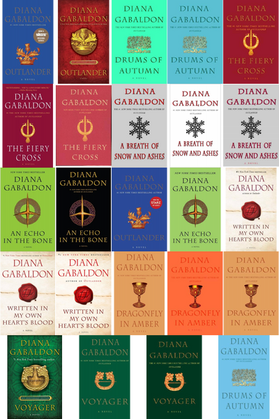 Outlander Series All 8 Books in Paperback