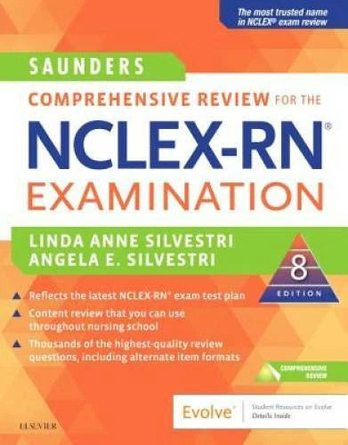 Saunders Comprehensive Review for the NCLEX-RNÂ® Examination (Saunders Co - GOOD