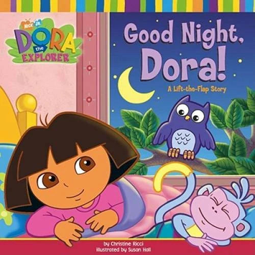 Good Night, Dora!: A Lift-the-Flap Story - Paperback By Ricci, Christine - GOOD - image 2
