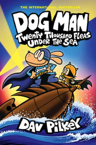 Dog Man: Twenty Thousand Fleas Under the Sea: A Graphic Novel (Dog Man 1 - GOOD - image 2