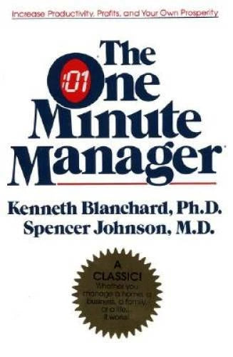 The One Minute Manager - Hardcover By Kenneth H. Blanchard - GOOD - image 2