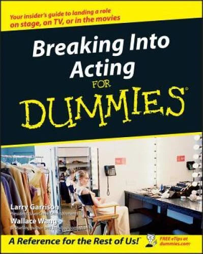 Breaking Into Acting For Dummies - Paperback By Garrison, Larry - VERY GOOD - image 2
