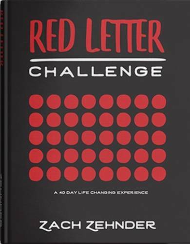 Red Letter Challenge - A 40 Day Life Changing Experience - Paperback - VERY GOOD
