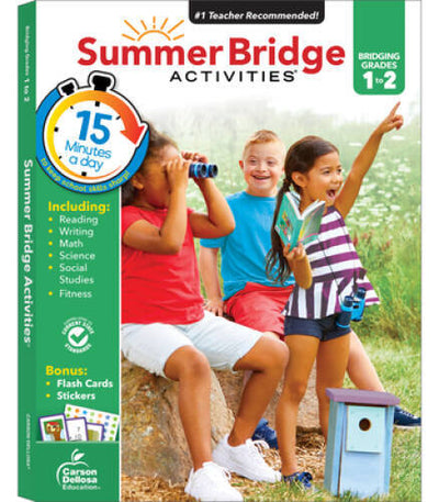 Summer Bridge ActivitiesÂ®, Grades 1 - 2 - Paperback - ACCEPTABLE