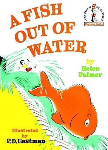 A Fish Out of Water (Beginner Books) - Hardcover By Helen Palmer - GOOD - image 2