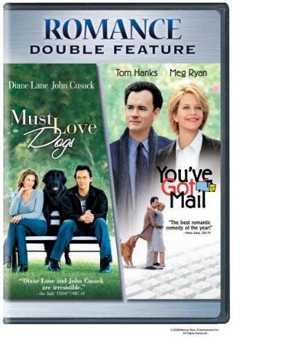 Must Love Dogs / You've Got Mail (Romance Double Feature) - DVD - GOOD
