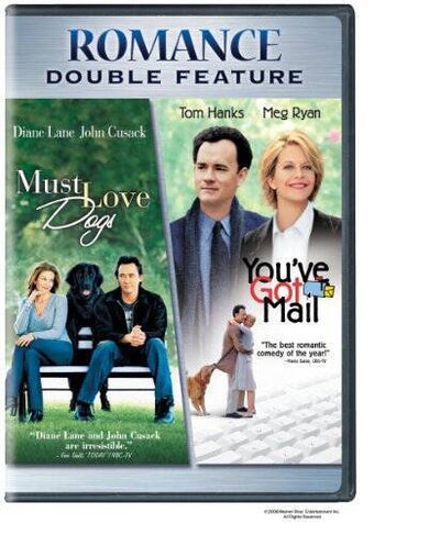 Must Love Dogs / You've Got Mail (Romance Double Feature) - DVD - GOOD