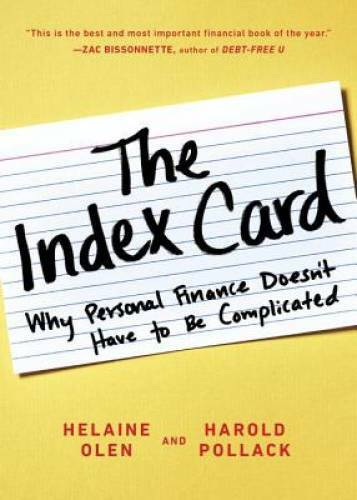 The Index Card: Why Personal Finance Doesn't Have to Be Complicated - VERY GOOD