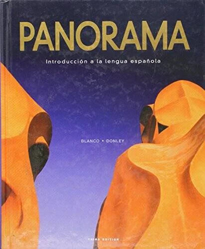 Panorama: Introduccion a La Lengua Espanola - Hardcover By Jose A. Blanco - GOOD - image 2