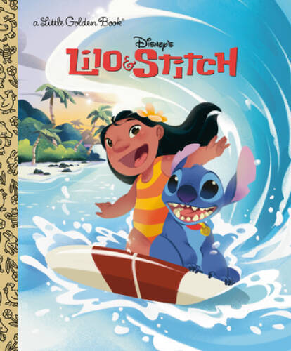 Lilo Stitch (Disney Lilo Stitch) (Little Golden Book) - Hardcover - GOOD