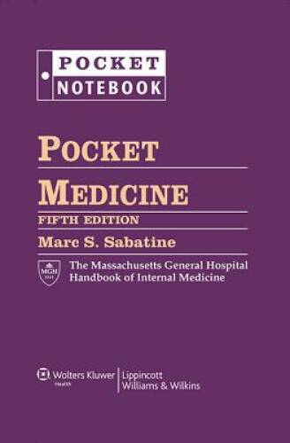 Pocket Medicine: The Massachusetts General Hospital Handbook of Internal - GOOD