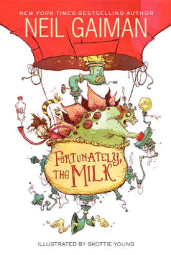 Fortunately, the Milk - Paperback By Gaiman, Neil - VERY GOOD - image 2