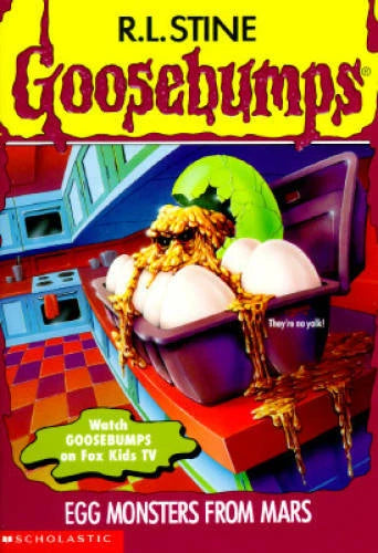 Egg Monsters from Mars (Goosebumps #42) - Paperback By Stine, R. L. - ACCEPTABLE - image 2