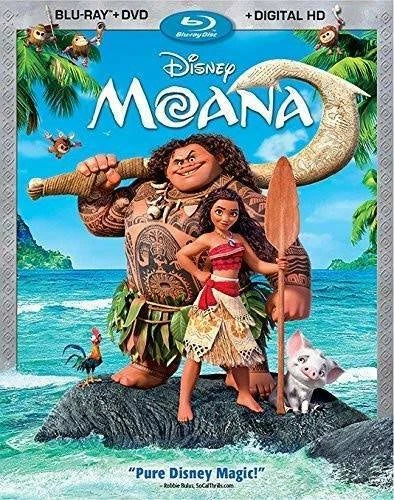 Moana [Blu-ray] - Blu-ray By Auli'i Cravalho - GOOD - image 2