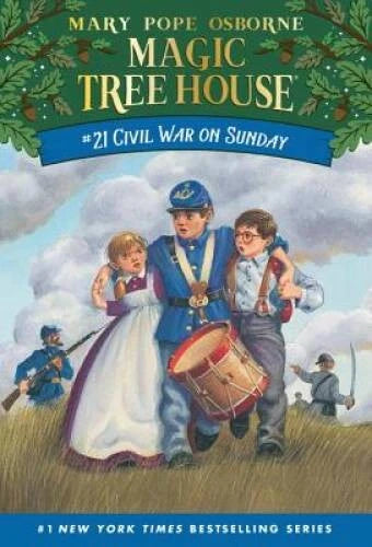 Civil War On Sunday (Magic Tree House #21) - Paperback - GOOD - image 2