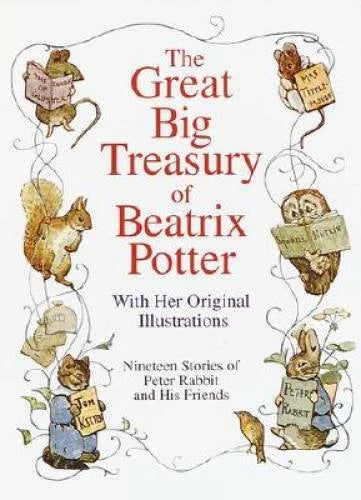 The Great Big Treasury of Beatrix Potter - Hardcover By Potter, Beatrix - GOOD - image 2
