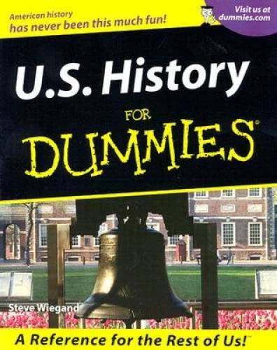 U.S. History For Dummies (For Dummies (Lifestyles Paperback)) - Paperback - GOOD - image 2