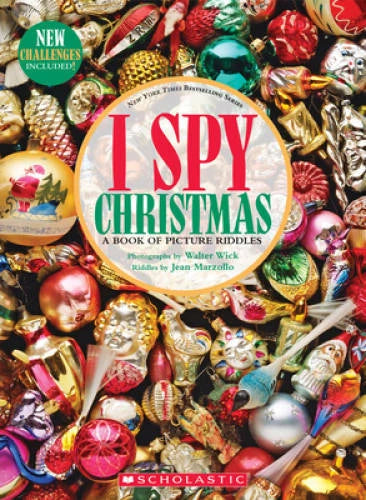 I Spy Christmas: A Book of Picture Riddles - Hardcover - VERY GOOD - image 2
