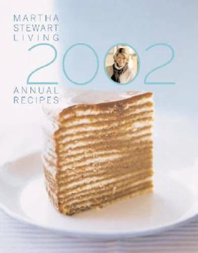 Martha Stewart Living Annual Recipes 2002 - Hardcover - GOOD - image 2