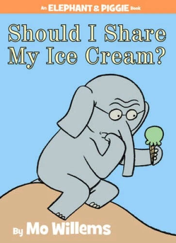 Should I Share My Ice Cream? (An Elephant and Piggie Book) - Hardcover - GOOD - image 2