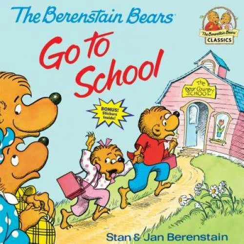 The Berenstain Bears Go to School (First Time Books(R)) - Paperback - VERY GOOD - image 2