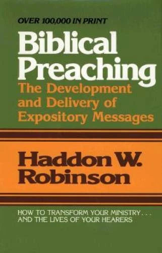 Biblical Preaching: The Development and Delivery of Expository Messages - GOOD - image 2