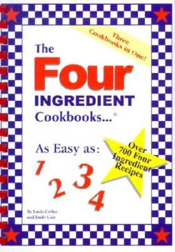 The Four Ingredient Cookbooks-Thre<wbr/>e Cookbooks in One! - Plastic Comb - VERY GOOD - image 2