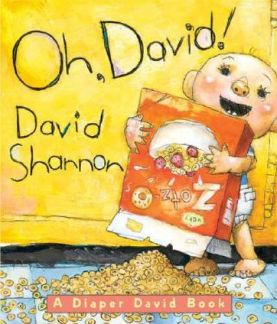Oh, David! A Diaper David Book - Board book By Shannon, David - VERY GOOD