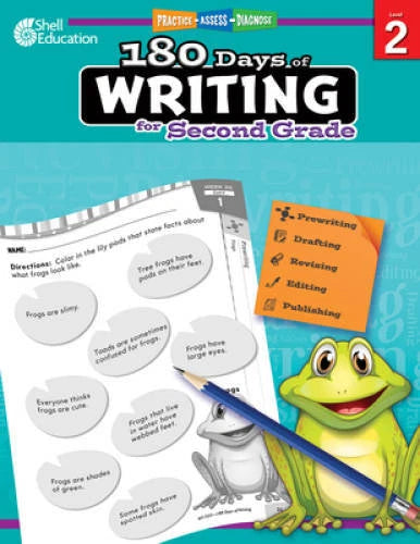 180 Days of Writing for Second Grade (180 Days of Practice) - Paperback - GOOD