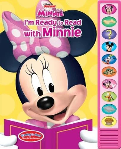 Minnie Mouse I'm Ready To Read - Hardcover - VERY GOOD