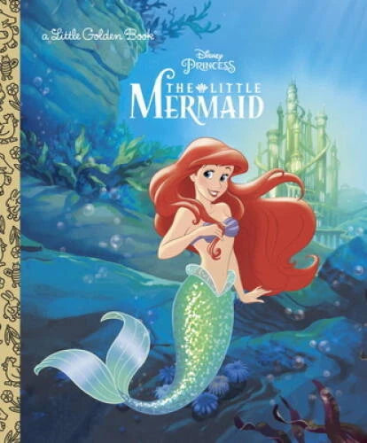 The Little Mermaid (Disney Princess) (Little Golden Book) - Hardcover - GOOD - image 2