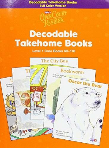 Open Court Reading Decodable Takehome Books: Level 1 Core Books 60-118 - GOOD