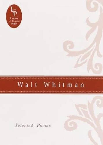 Walt Whitman: Selected Poems - Hardcover By Walt Whitman - GOOD - image 2