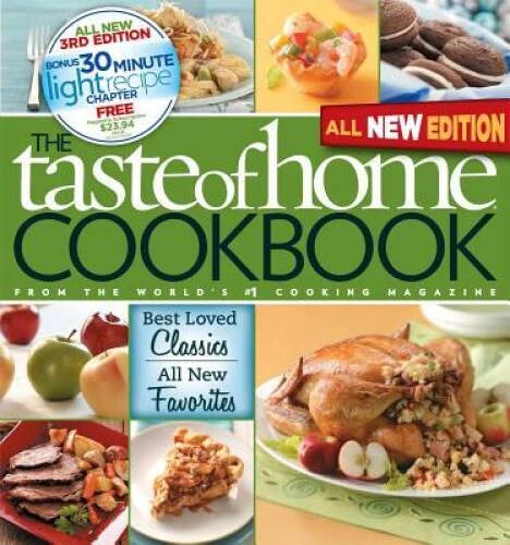 Taste of Home Cookbook, 3rd Edition: Best Loved Classics and All-New Favo - GOOD - image 2