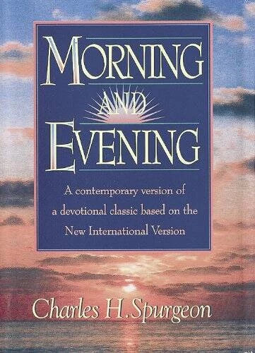 Morning and Evening, NIV version - Hardcover By Charles Haddon Spurgeon - GOOD - image 2