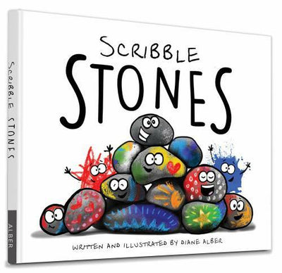 Scribble Stones - Hardcover By Diane Alber - GOOD