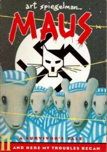 Maus II: A Survivor's Tale: And Here My Troubles Began (Pantheon Graphic - GOOD - image 2