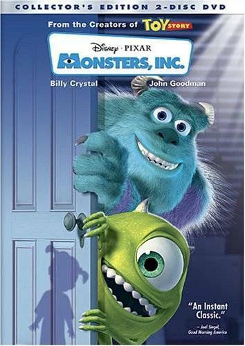 Monsters, Inc. (Two-Disc Collector's Edition) - DVD By Billy Crystal - GOOD - image 2
