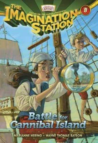 Battle for Cannibal Island (AIO Imagination Station Books) - Paperback - GOOD - image 2