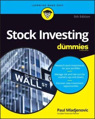 Stock Investing For Dummies - Paperback By Mladjenovic, Paul - VERY GOOD - image 2
