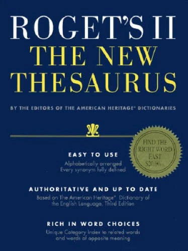 Rogets II: The New Thesaurus - Hardcover - GOOD - image 2