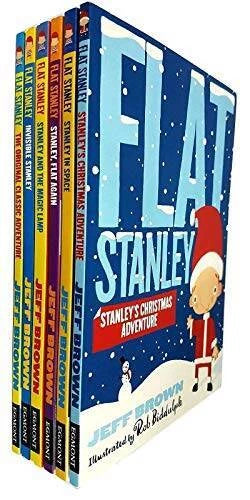 Flat Stanley 6 Book Collection: Flat Stanley Stanley, Flat Again Stanle - GOOD - image 2