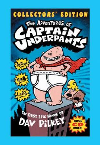 The Adventures of Captain Underpants (Collectors' Edition with Bonus - VERY GOOD