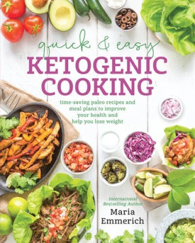 Quick & Easy Ketogenic Cooking: Meal Plans and Time Saving Paleo Recipes - GOOD - image 2