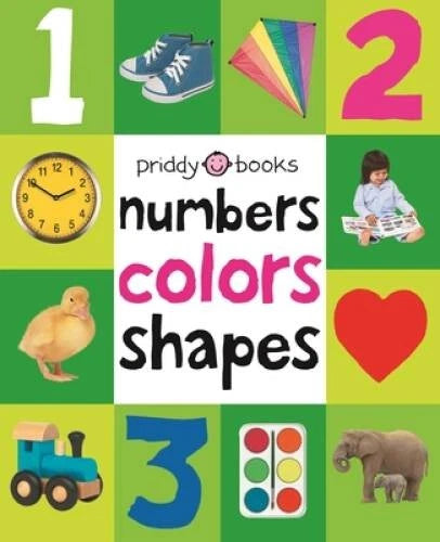 Numbers Colors Shapes (First 100) - Board book By Priddy, Roger - GOOD - image 2