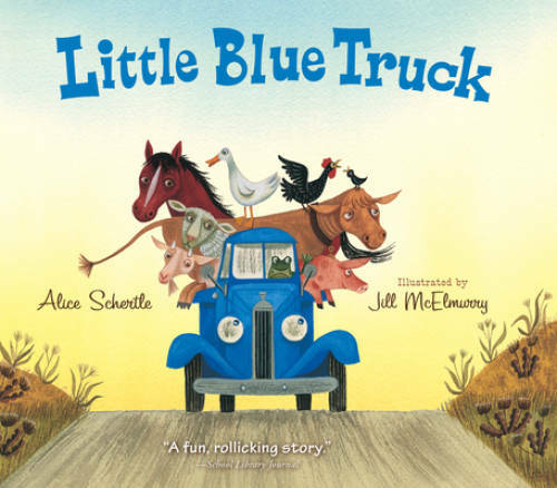 Little Blue Truck board book - Board book By Schertle, Alice - VERY GOOD