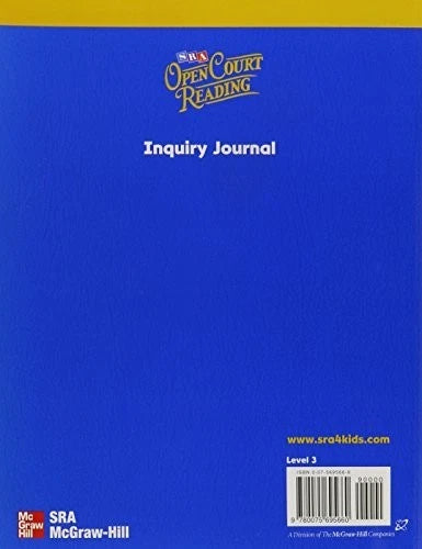 Open Court Reading, Inquiry Jo - GOOD