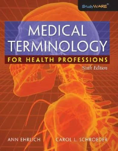 Medical Terminology for Health Professions - Spiral-bound By Ehrlich, Ann - GOOD